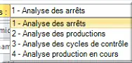 Affichage en cours Analyse